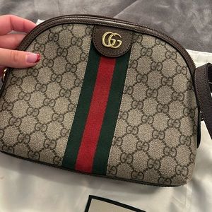 OPHIDIA GG SMALL SHOULDER BAG